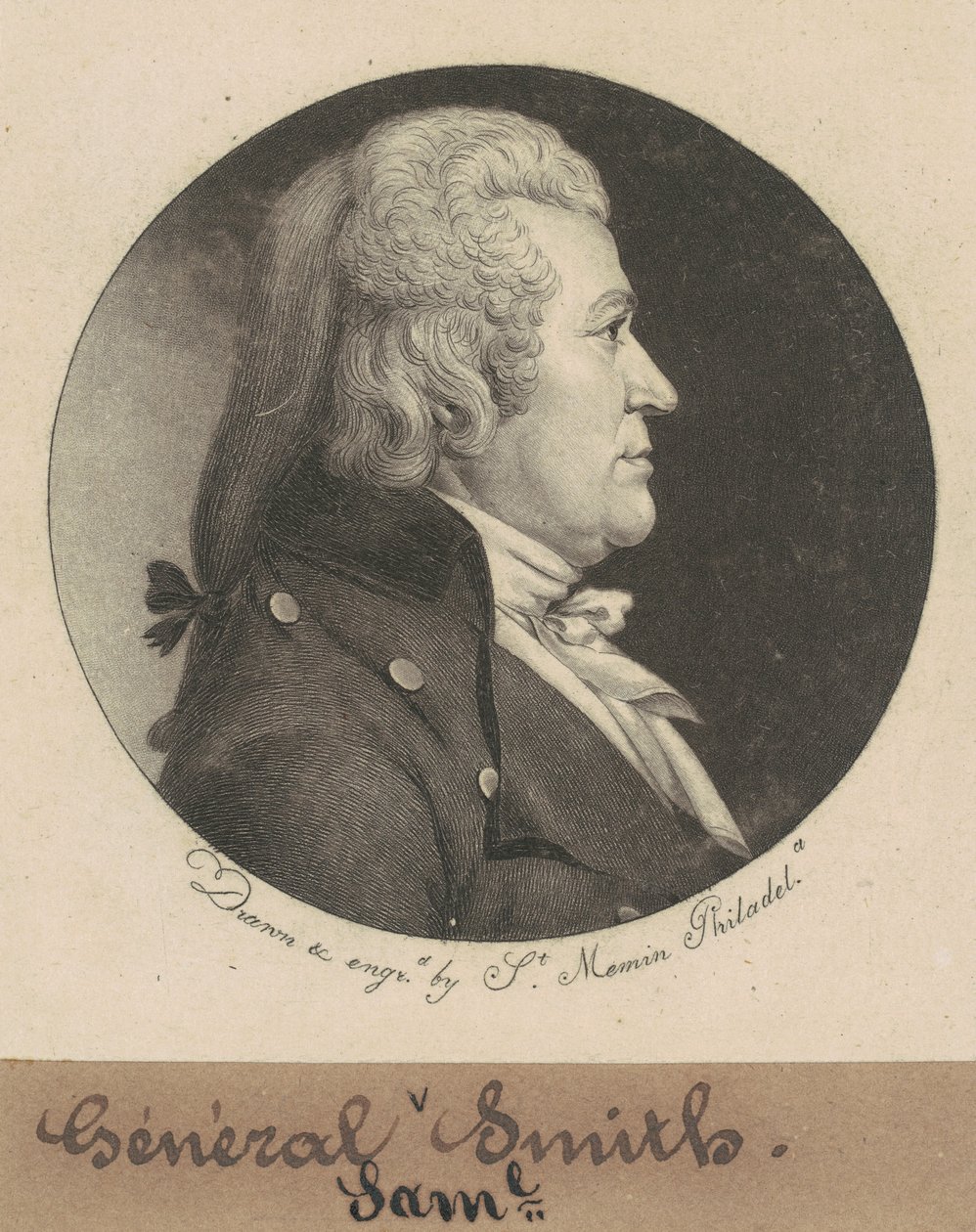Samuel Smith da Charles B. J. Févret de Saint Mémin