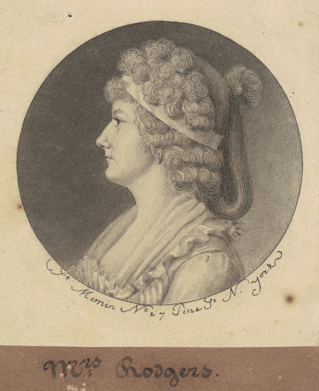 Sarah Elizabeth Rogers da Charles B. J. Févret de Saint Mémin