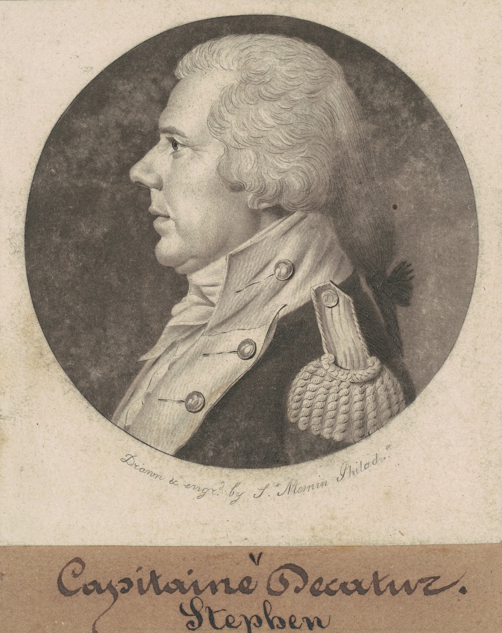 Stephen Decatur, Sr. da Charles B. J. Févret de Saint Mémin