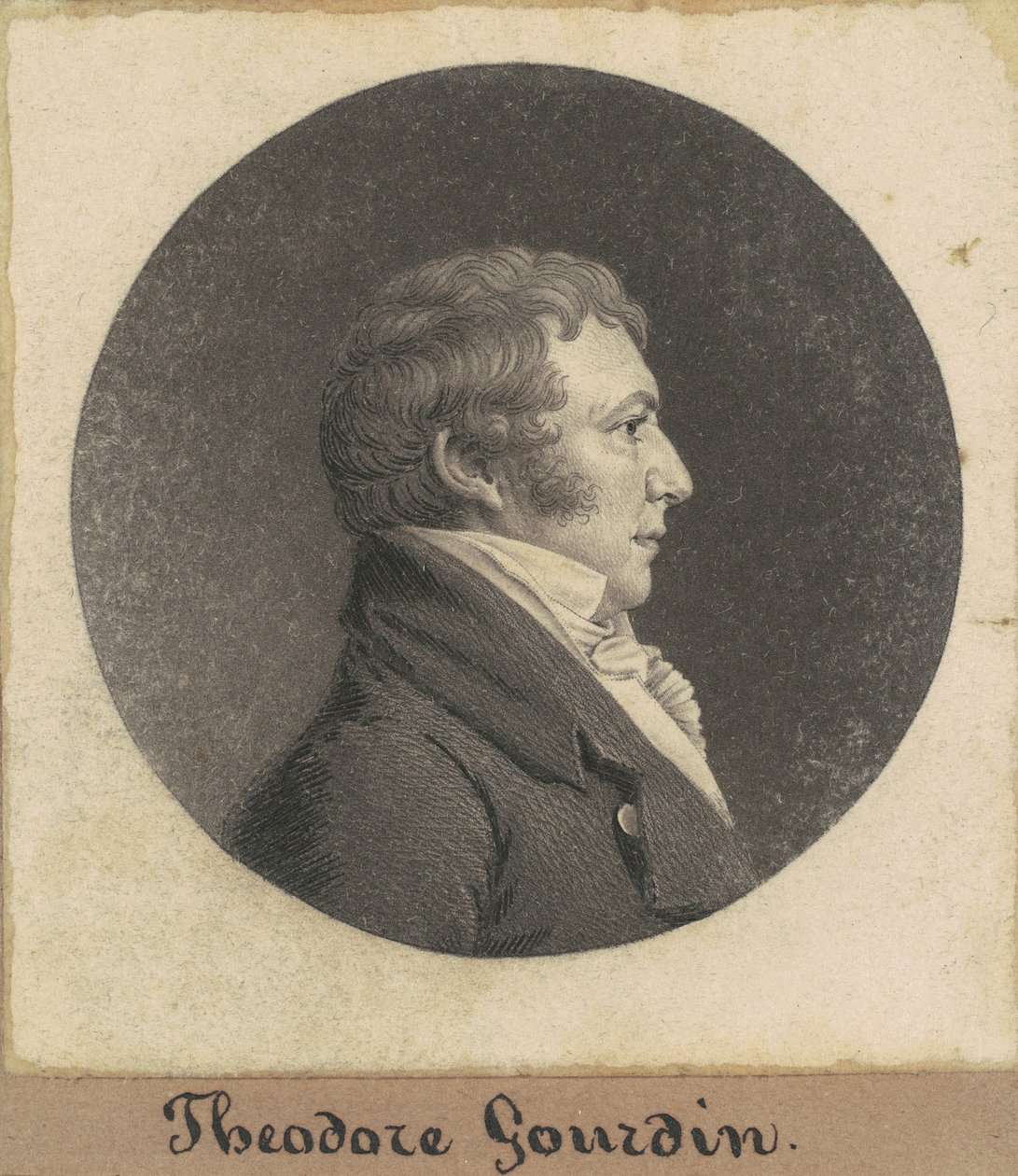 Theodore Gourdin da Charles B. J. Févret de Saint Mémin