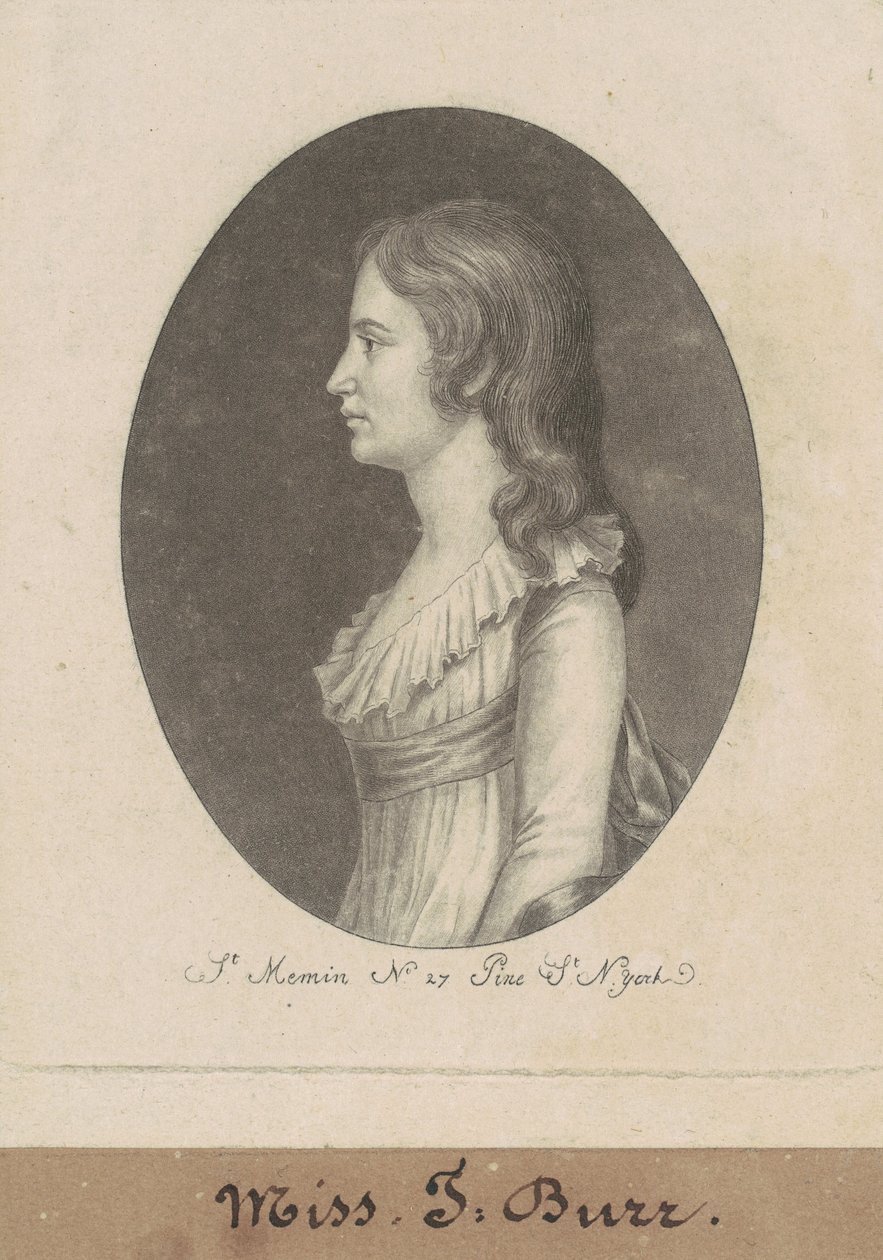 Theodosia Burr da Charles B. J. Févret de Saint Mémin