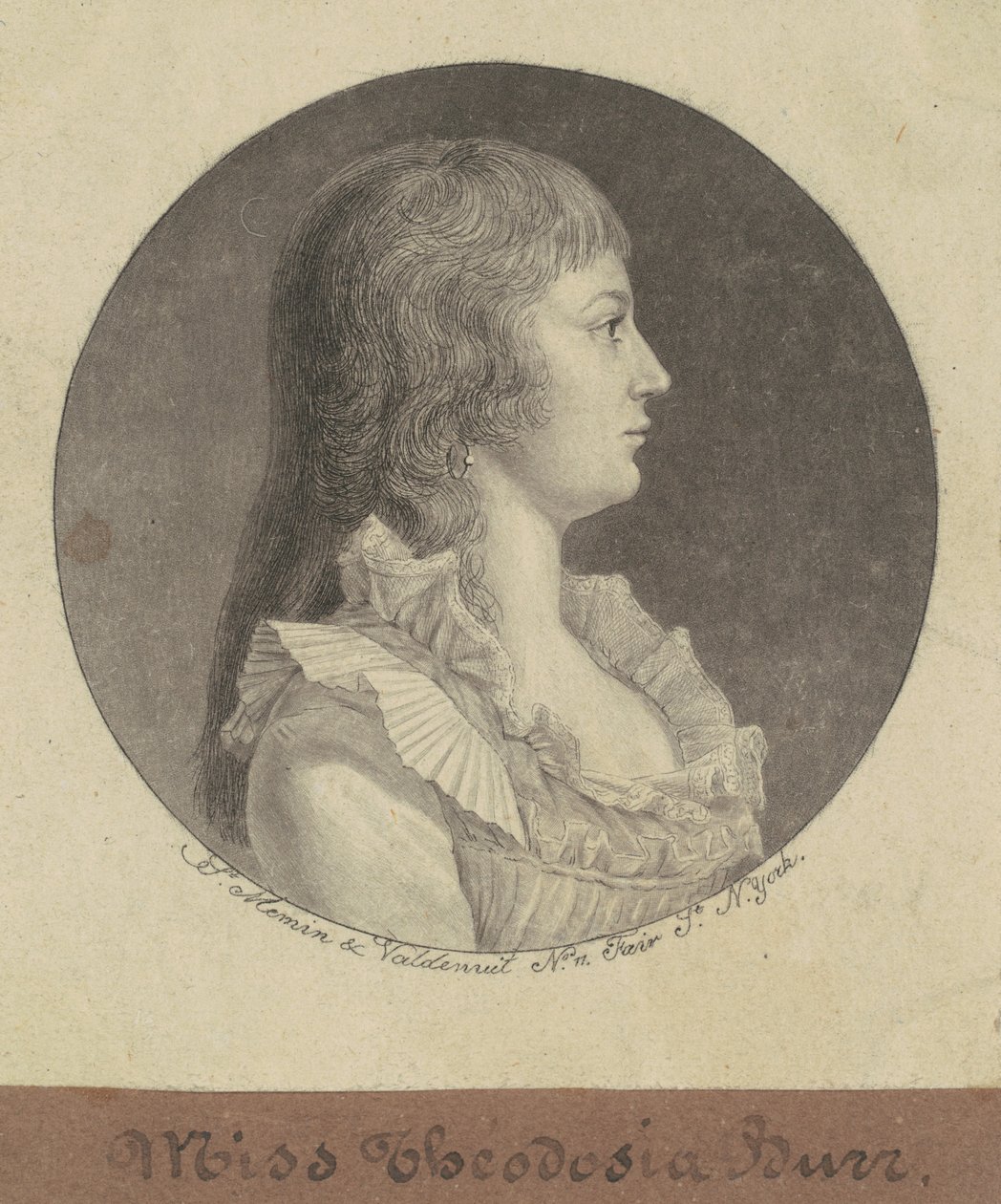 Theodosia Burr da Charles B. J. Févret de Saint Mémin