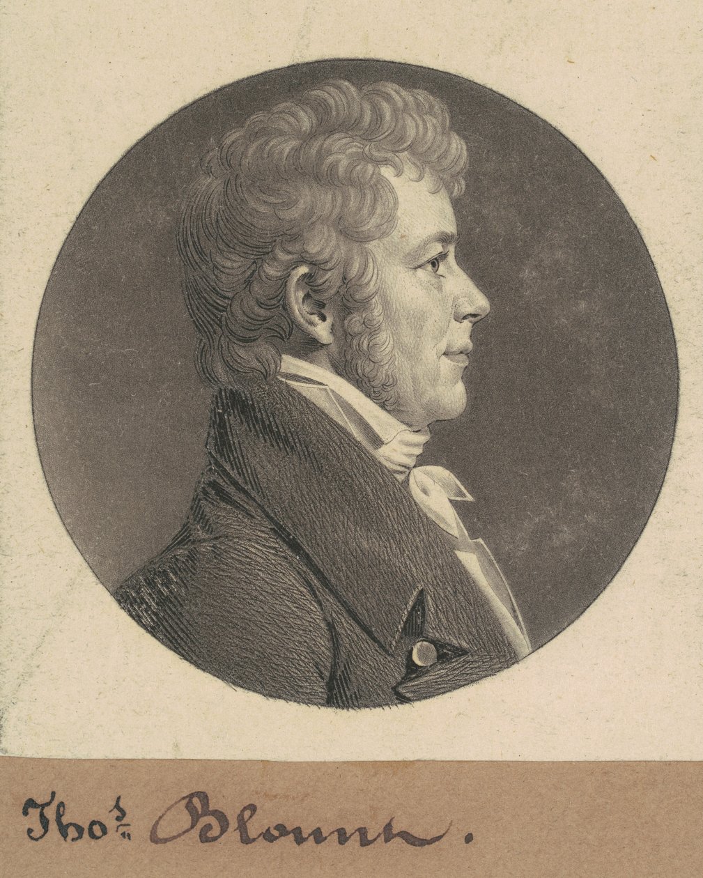 Thomas Blount da Charles B. J. Févret de Saint Mémin
