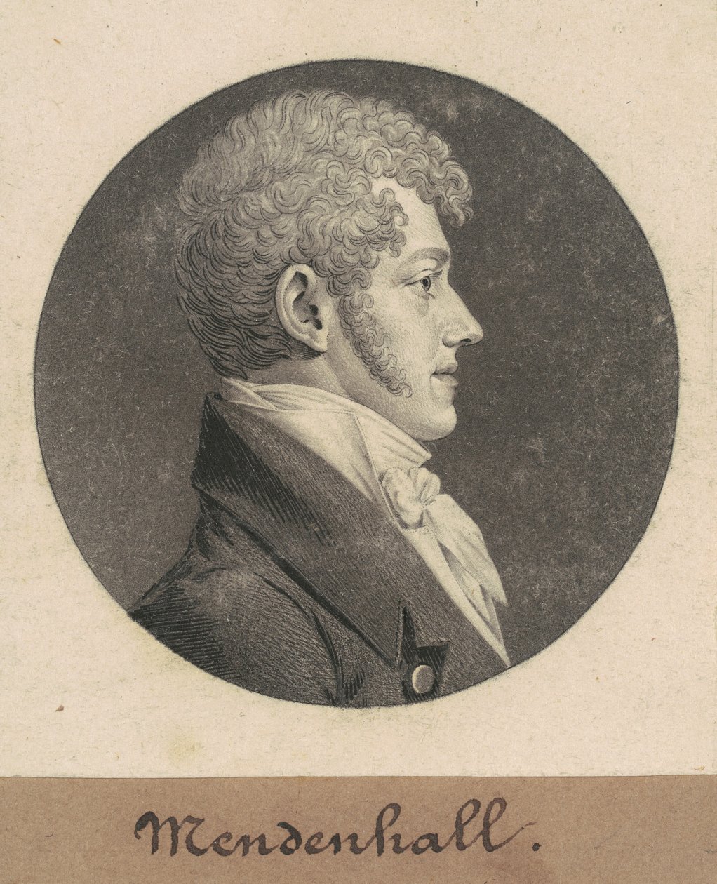 Thomas Mendenhall, Jr. da Charles B. J. Févret de Saint Mémin