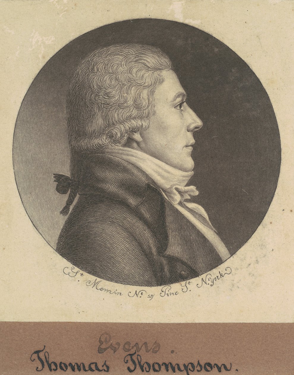 Thomas Thompson da Charles B. J. Févret de Saint Mémin