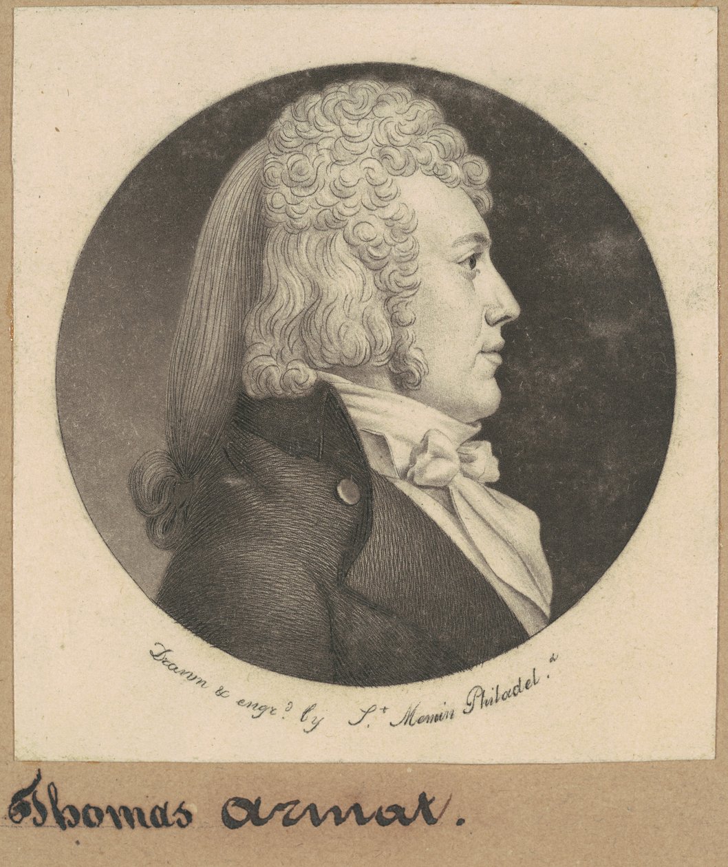 Thomas Wright Armat da Charles B. J. Févret de Saint Mémin