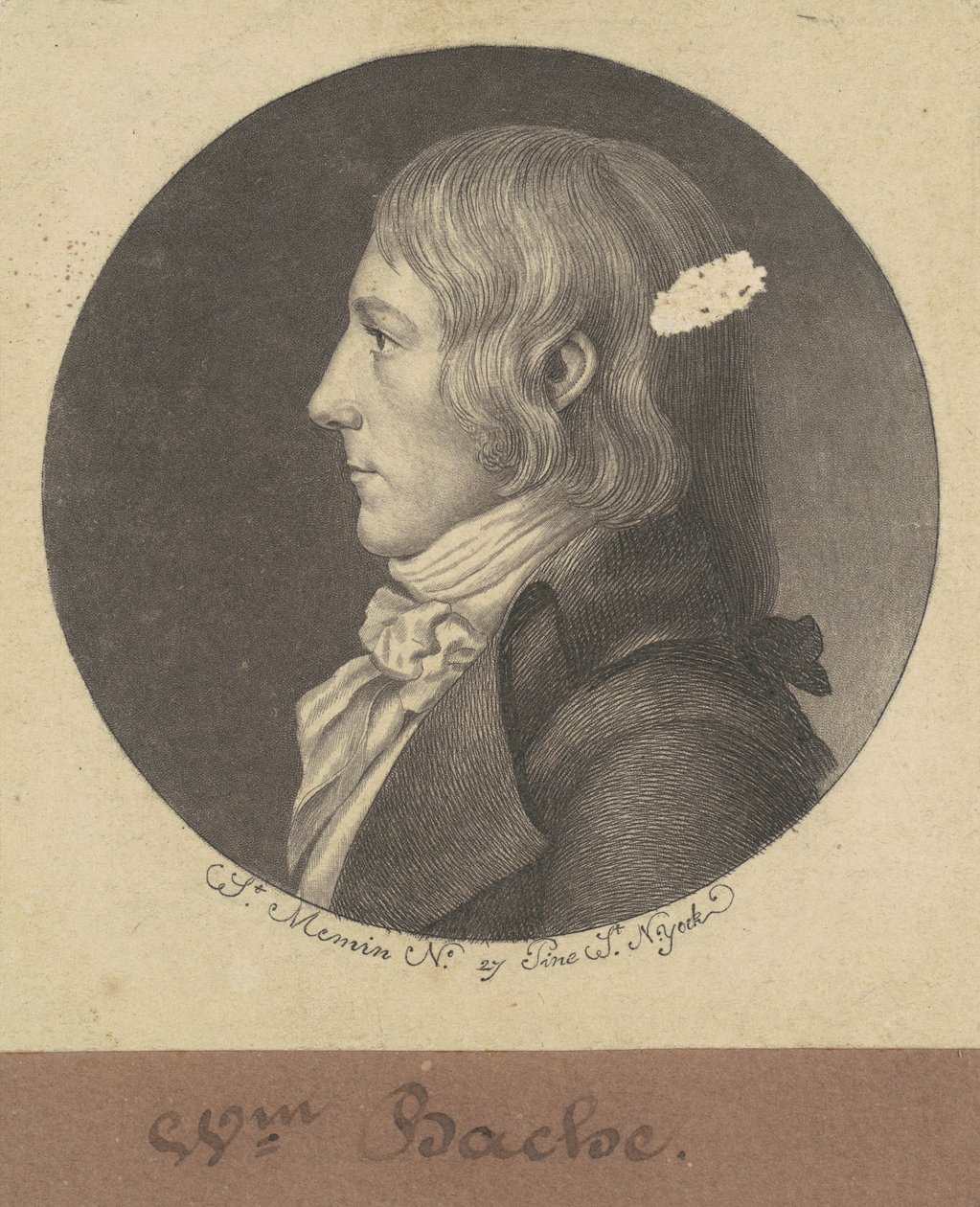 William Bache da Charles B. J. Févret de Saint Mémin
