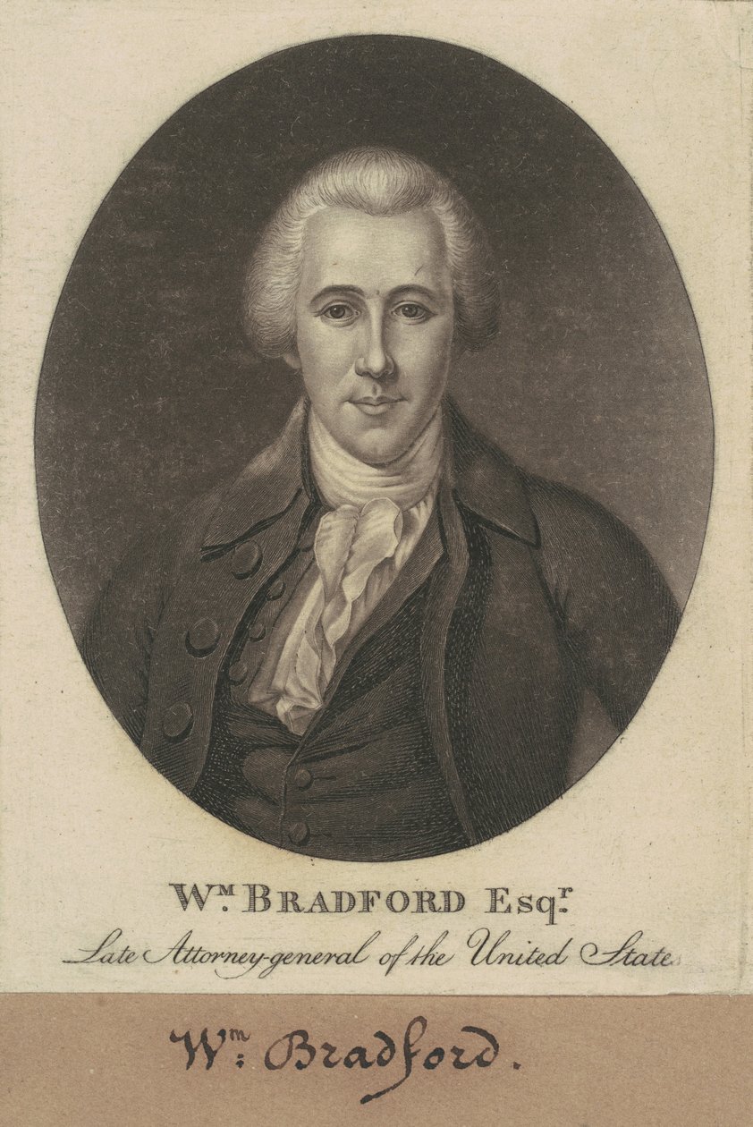 William Bradford da Charles B. J. Févret de Saint Mémin