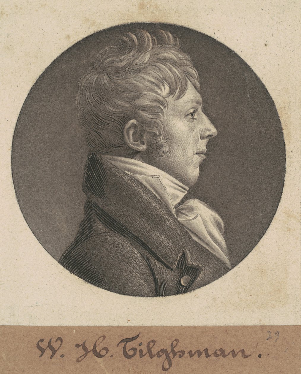 William Helmsley Tilghman da Charles B. J. Févret de Saint Mémin