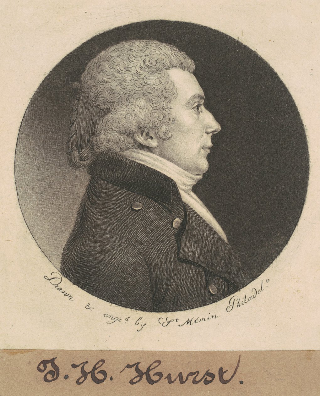 William Hurst da Charles B. J. Févret de Saint Mémin