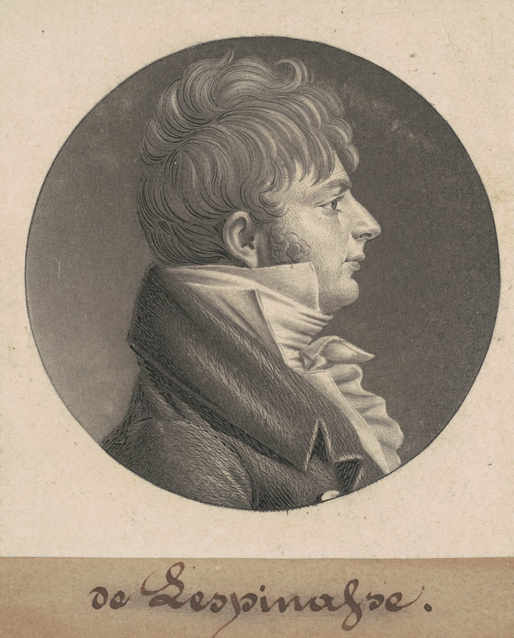 de Lespinasse da Charles B. J. Févret de Saint Mémin
