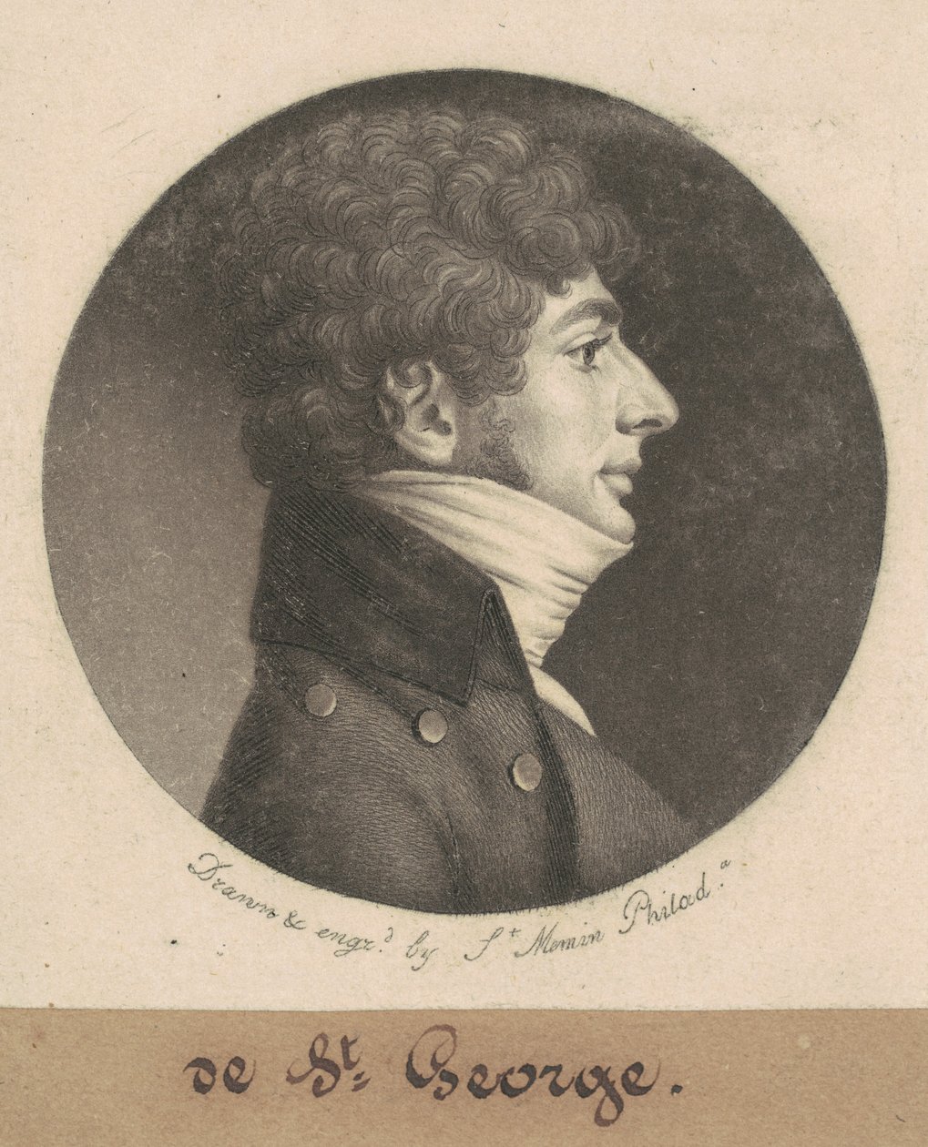 San Giorgio da Charles B. J. Févret de Saint Mémin