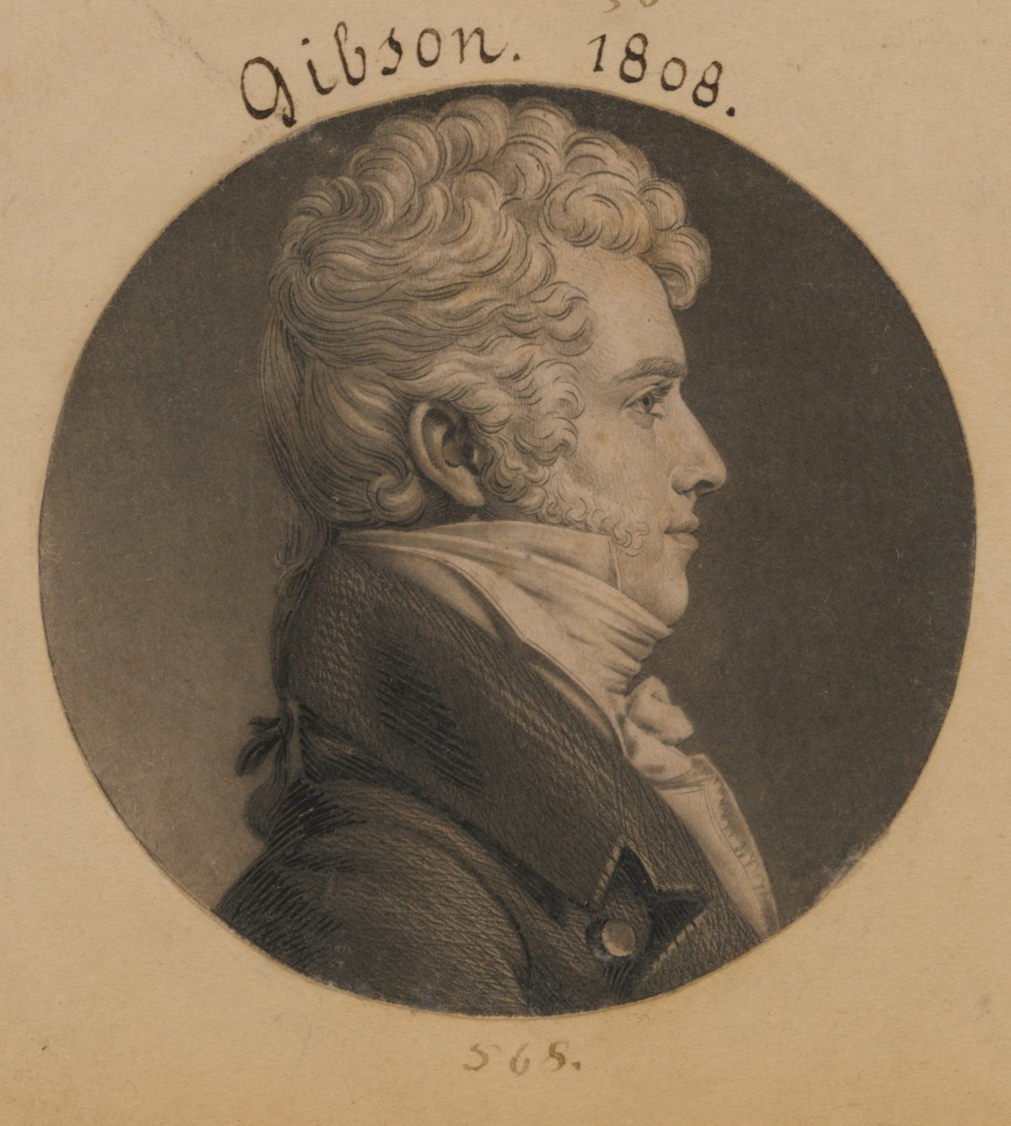 Alexander Gibson da Charles Balthazar Julien Févret de Saint-Mémin