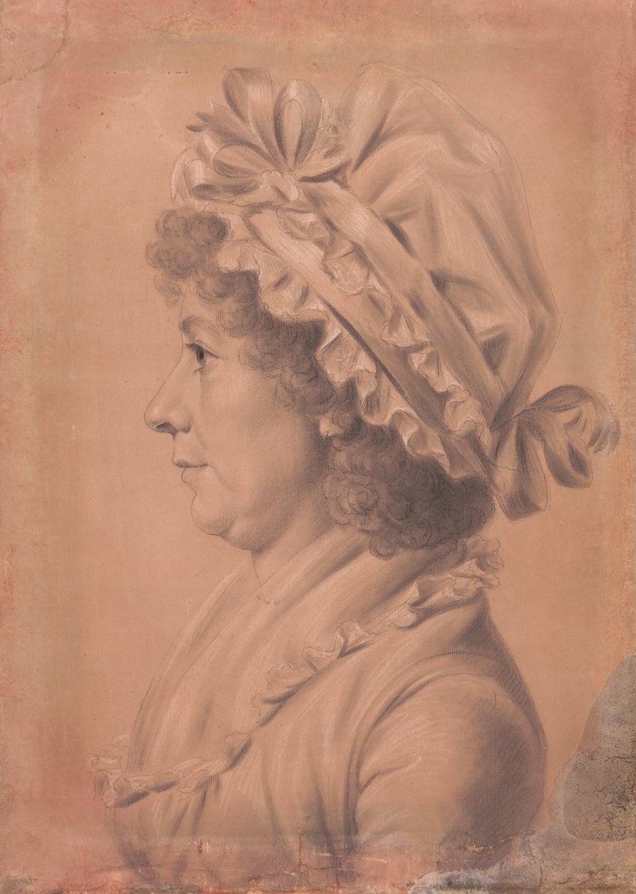 Ann Pine Decatur da Charles Balthazar Julien Févret de Saint-Mémin