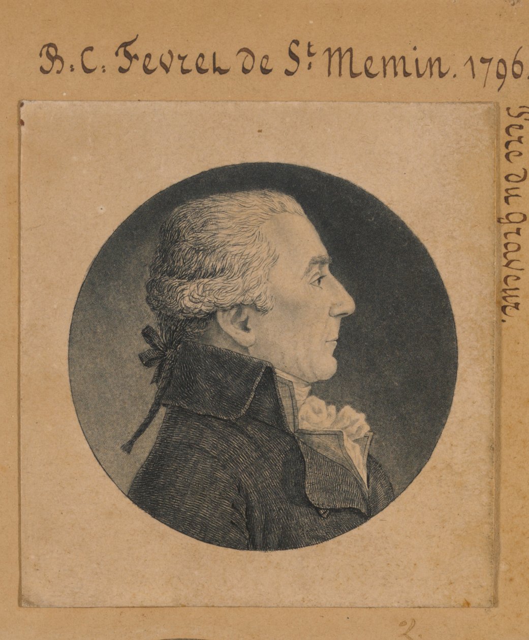 Bénigne-Charles Févret di Saint-Mémin da Charles Balthazar Julien Févret de Saint-Mémin