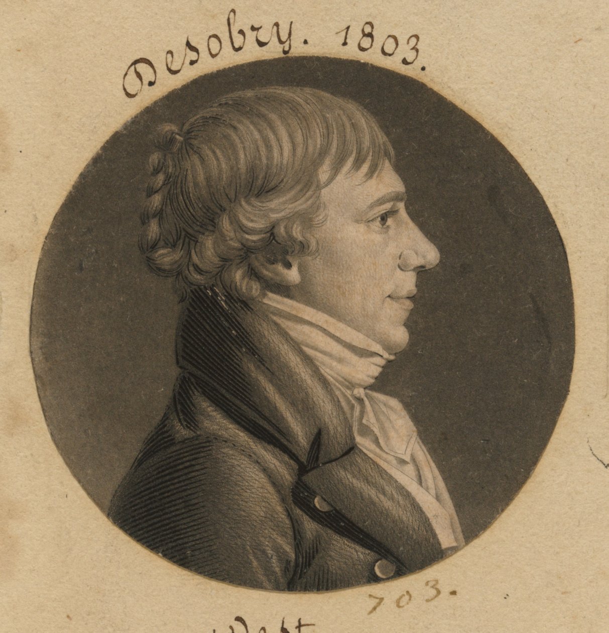 Desobry da Charles Balthazar Julien Févret de Saint-Mémin
