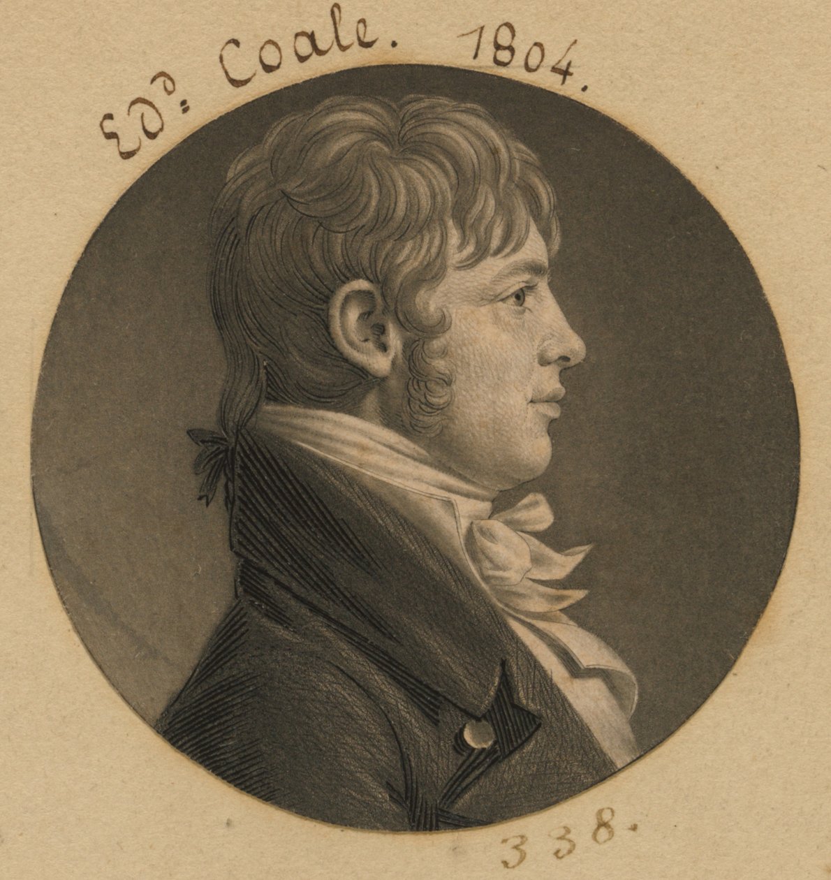 Edward Johnson Coale da Charles Balthazar Julien Févret de Saint-Mémin