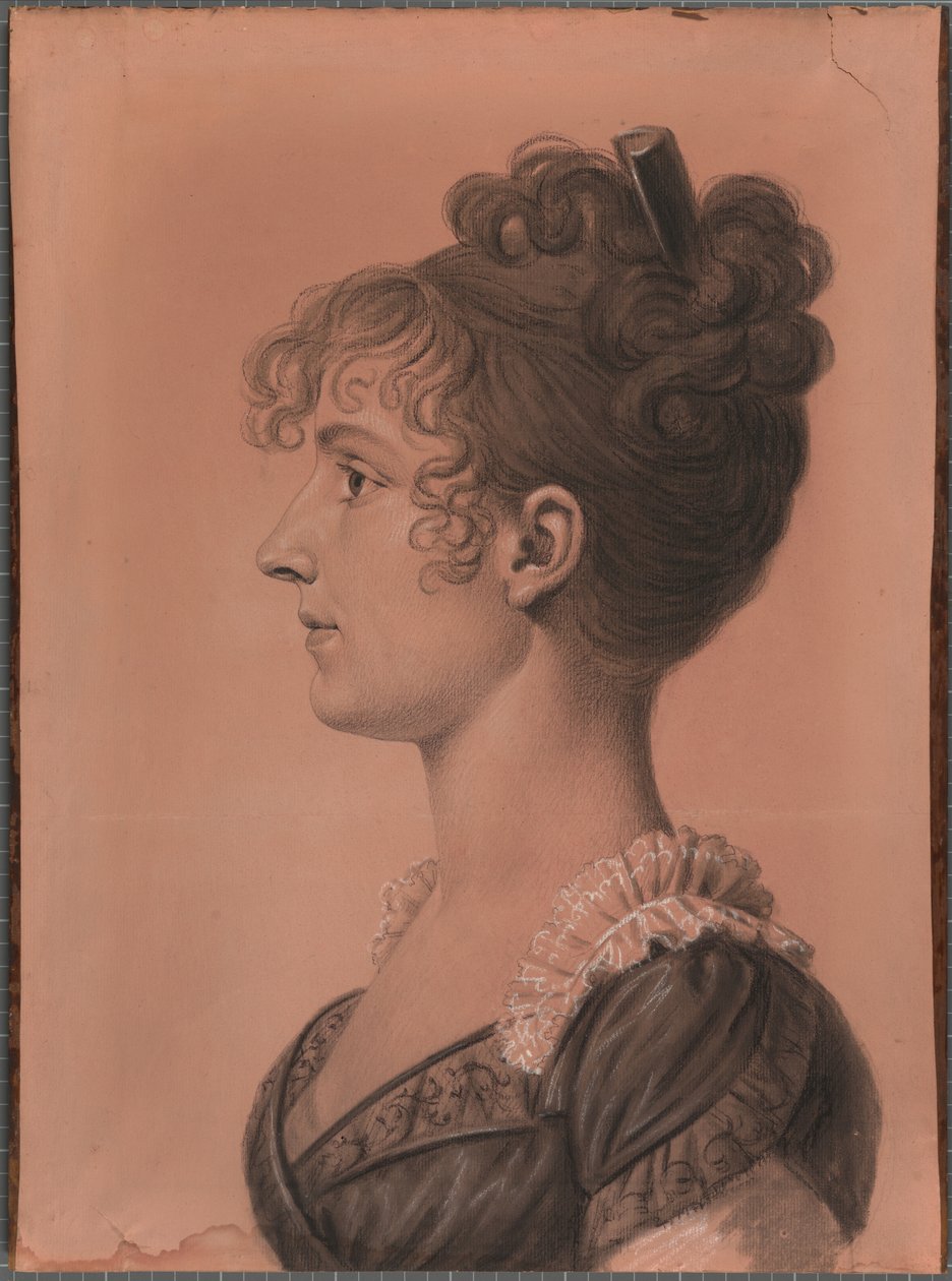 Elizabeth Wirt da Charles Balthazar Julien Févret de Saint-Mémin