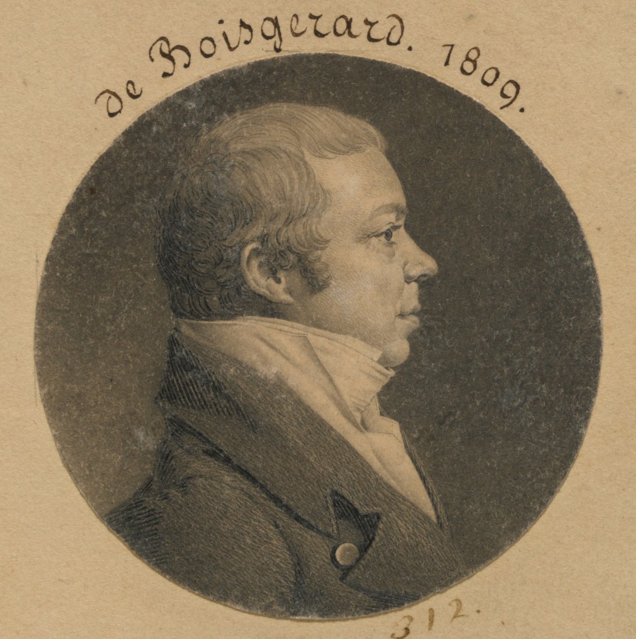 Felix Constant de Boisgerard da Charles Balthazar Julien Févret de Saint-Mémin