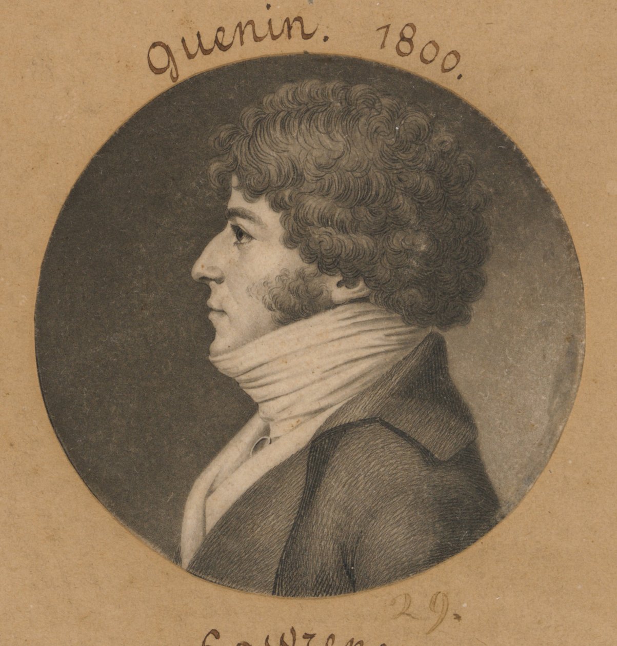 Guenin da Charles Balthazar Julien Févret de Saint-Mémin