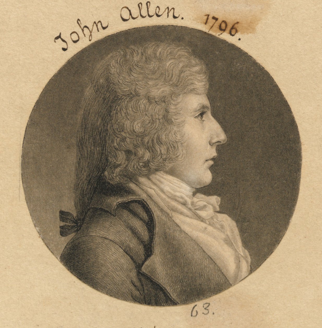 John Allen da Charles Balthazar Julien Févret de Saint-Mémin
