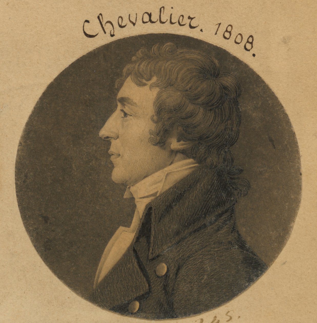 John Augustus Chevallie da Charles Balthazar Julien Févret de Saint-Mémin