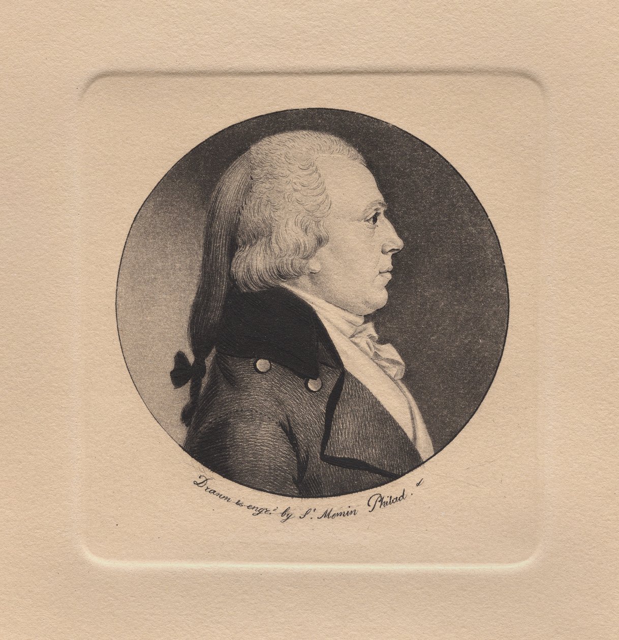 John Bohlen da Charles Balthazar Julien Févret de Saint-Mémin