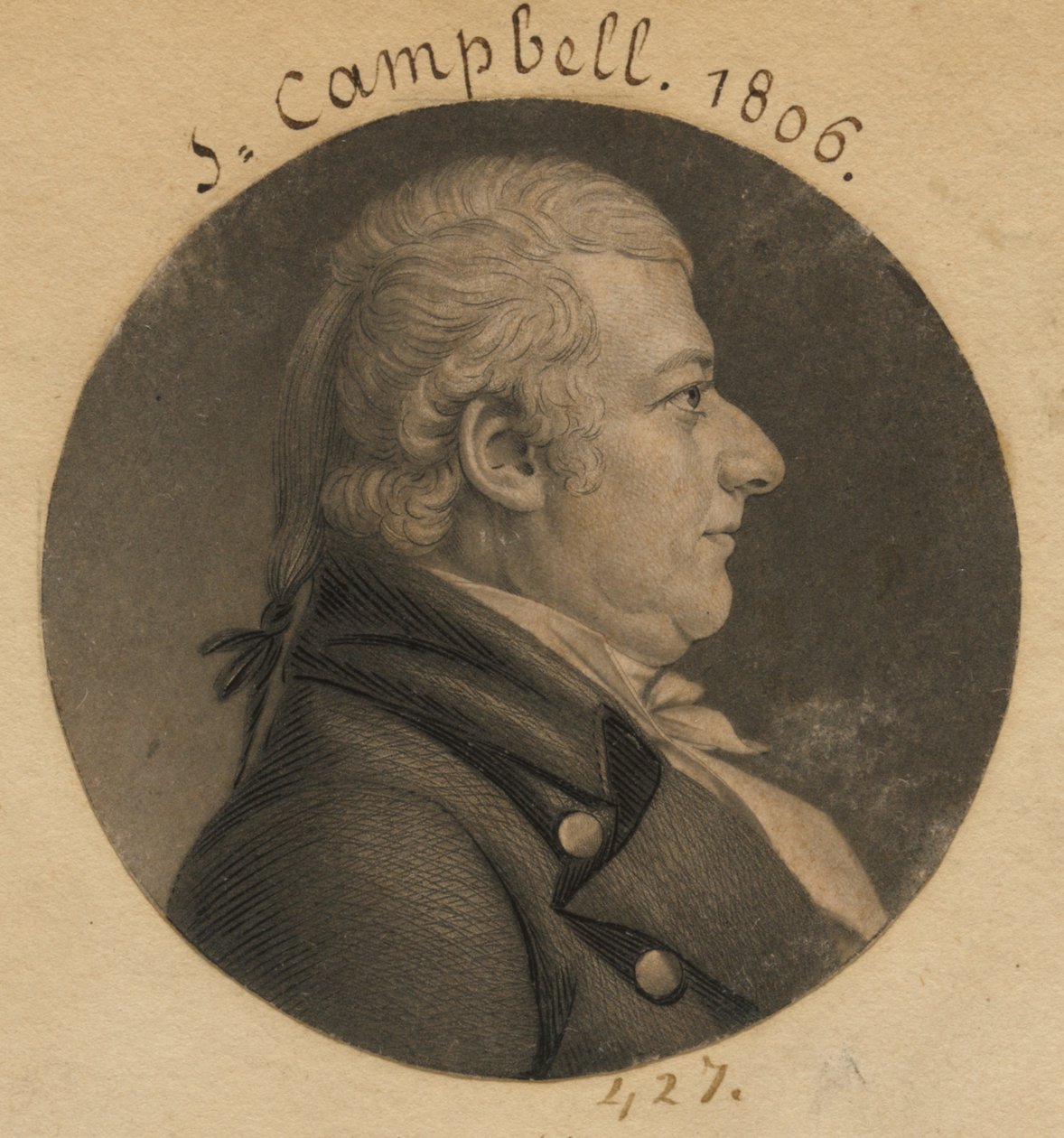 John Campbell da Charles Balthazar Julien Févret de Saint-Mémin