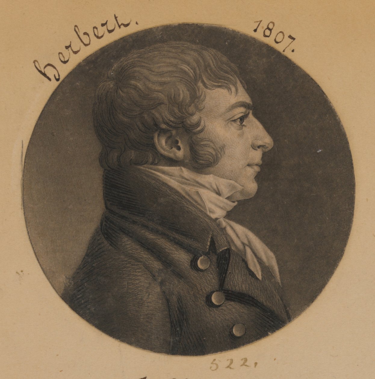 John Carlyle Herbert da Charles Balthazar Julien Févret de Saint-Mémin