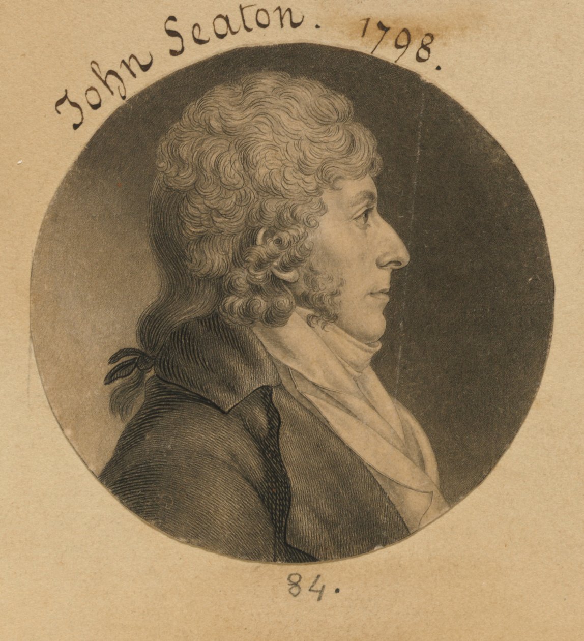 John Curzon Seton da Charles Balthazar Julien Févret de Saint-Mémin