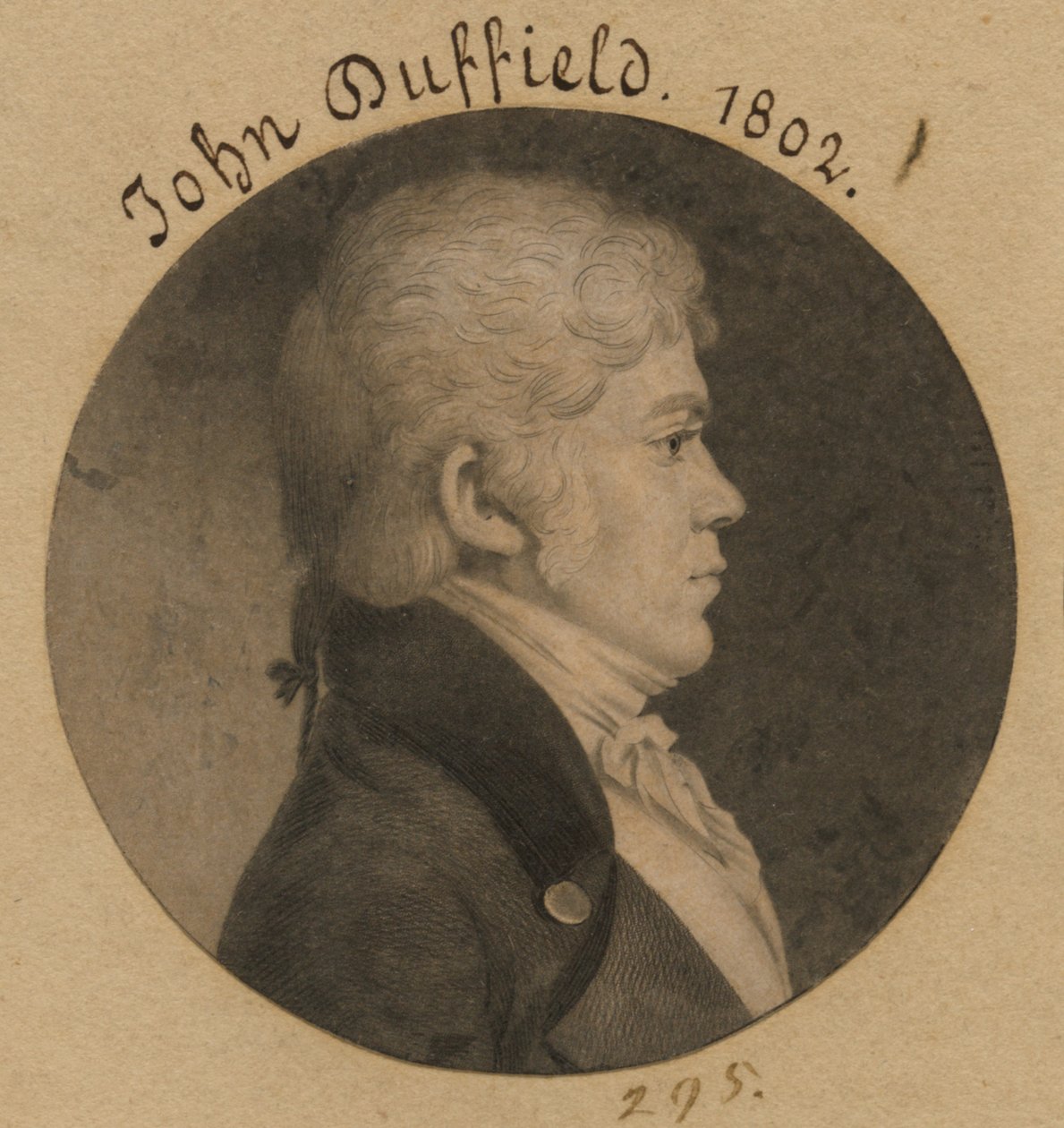 John Duffield da Charles Balthazar Julien Févret de Saint-Mémin