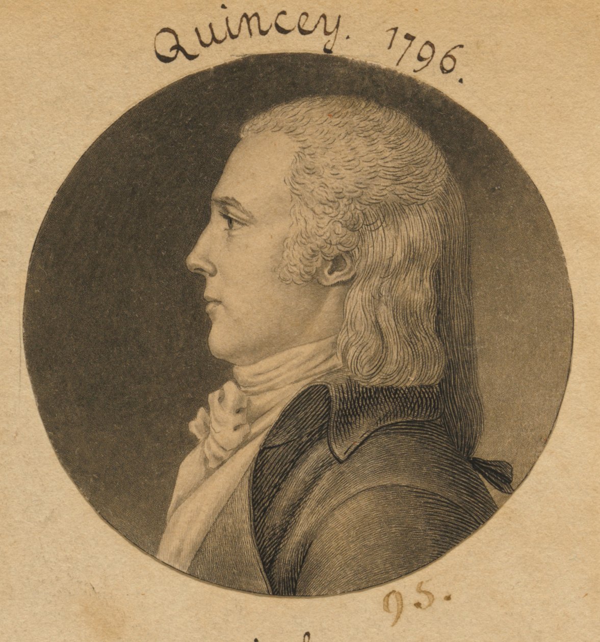 Josiah Quincy da Charles Balthazar Julien Févret de Saint-Mémin