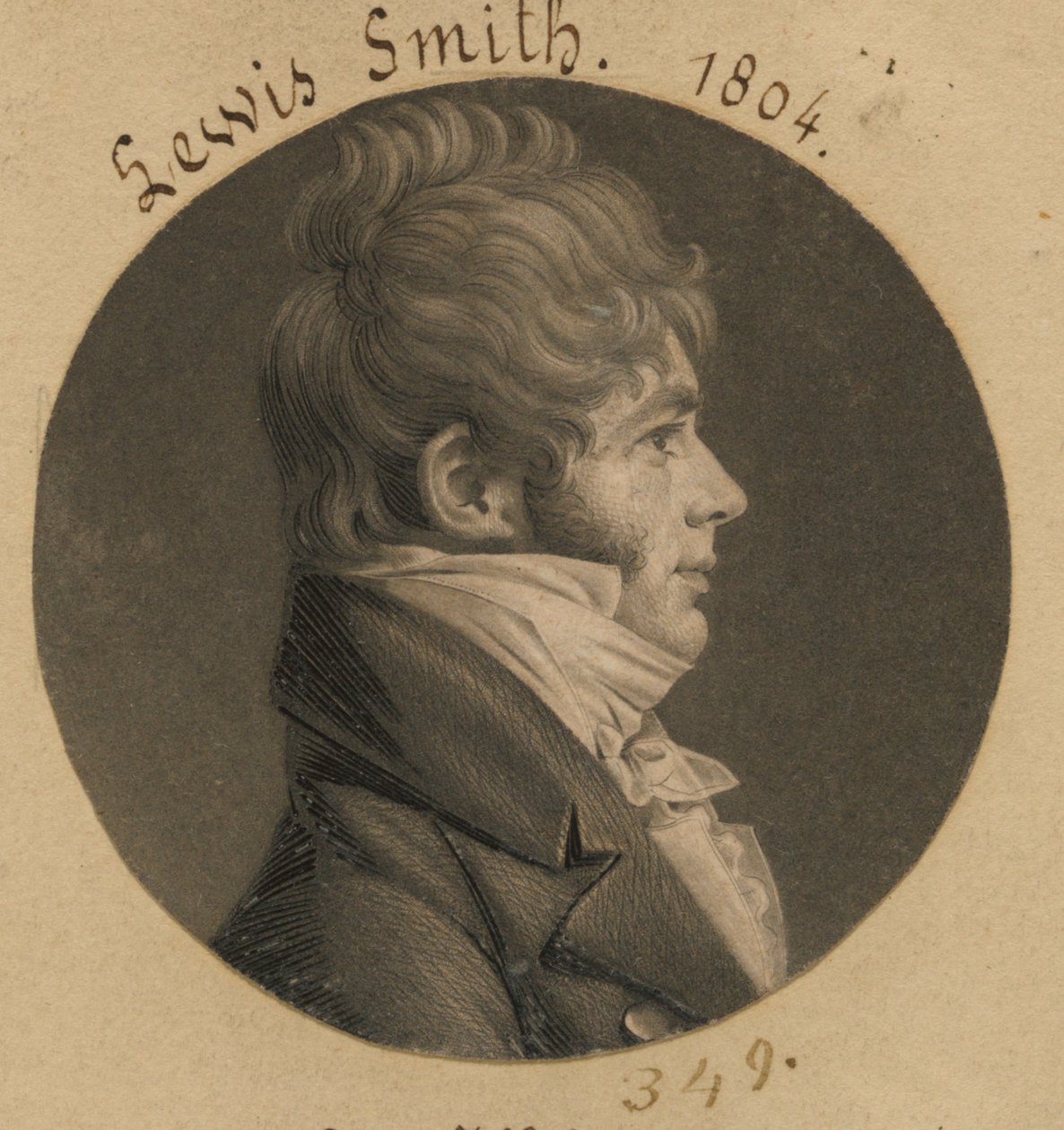 Louis Buchanan Smith da Charles Balthazar Julien Févret de Saint-Mémin