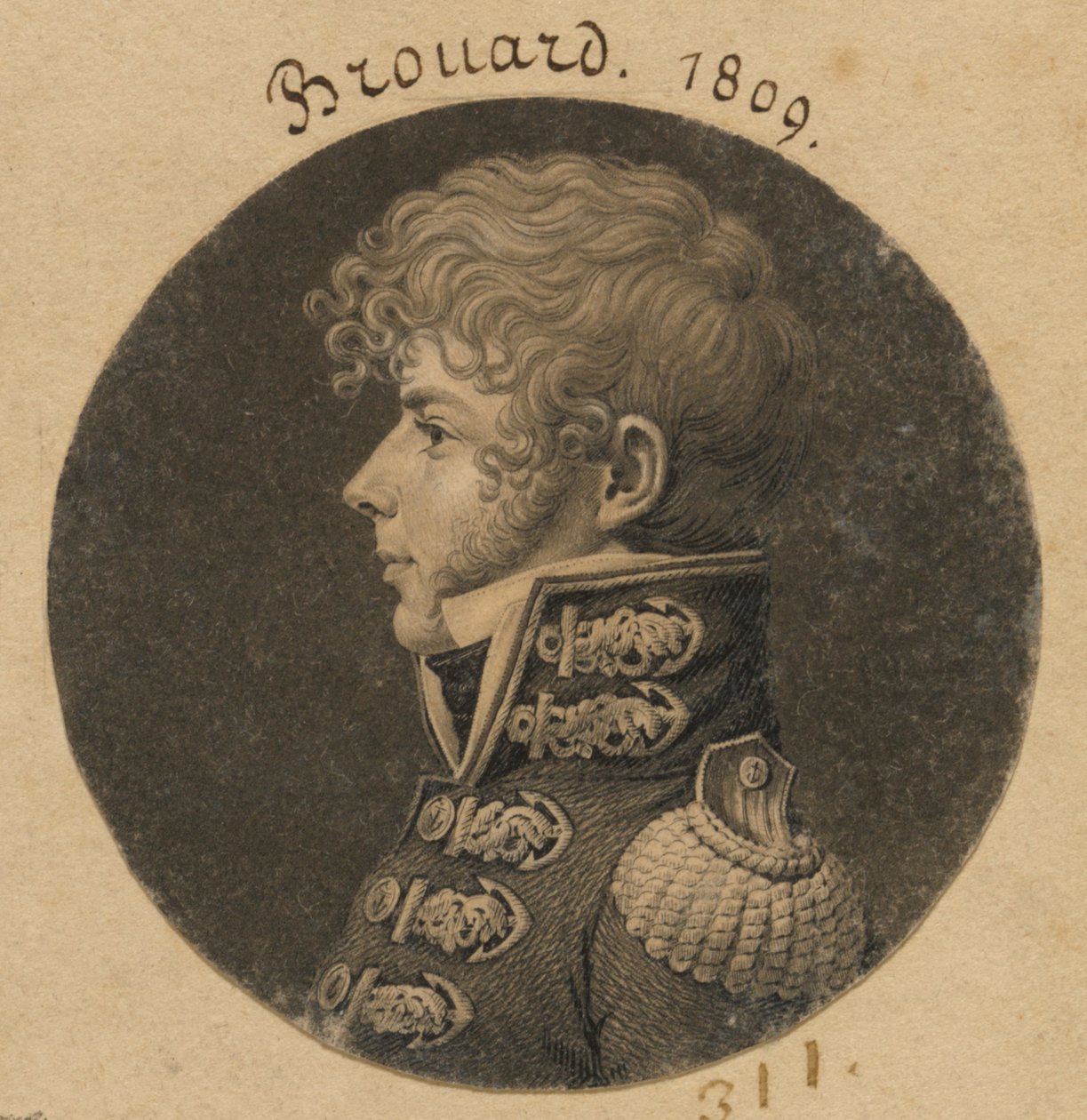 Michel Angelique Brouard da Charles Balthazar Julien Févret de Saint-Mémin