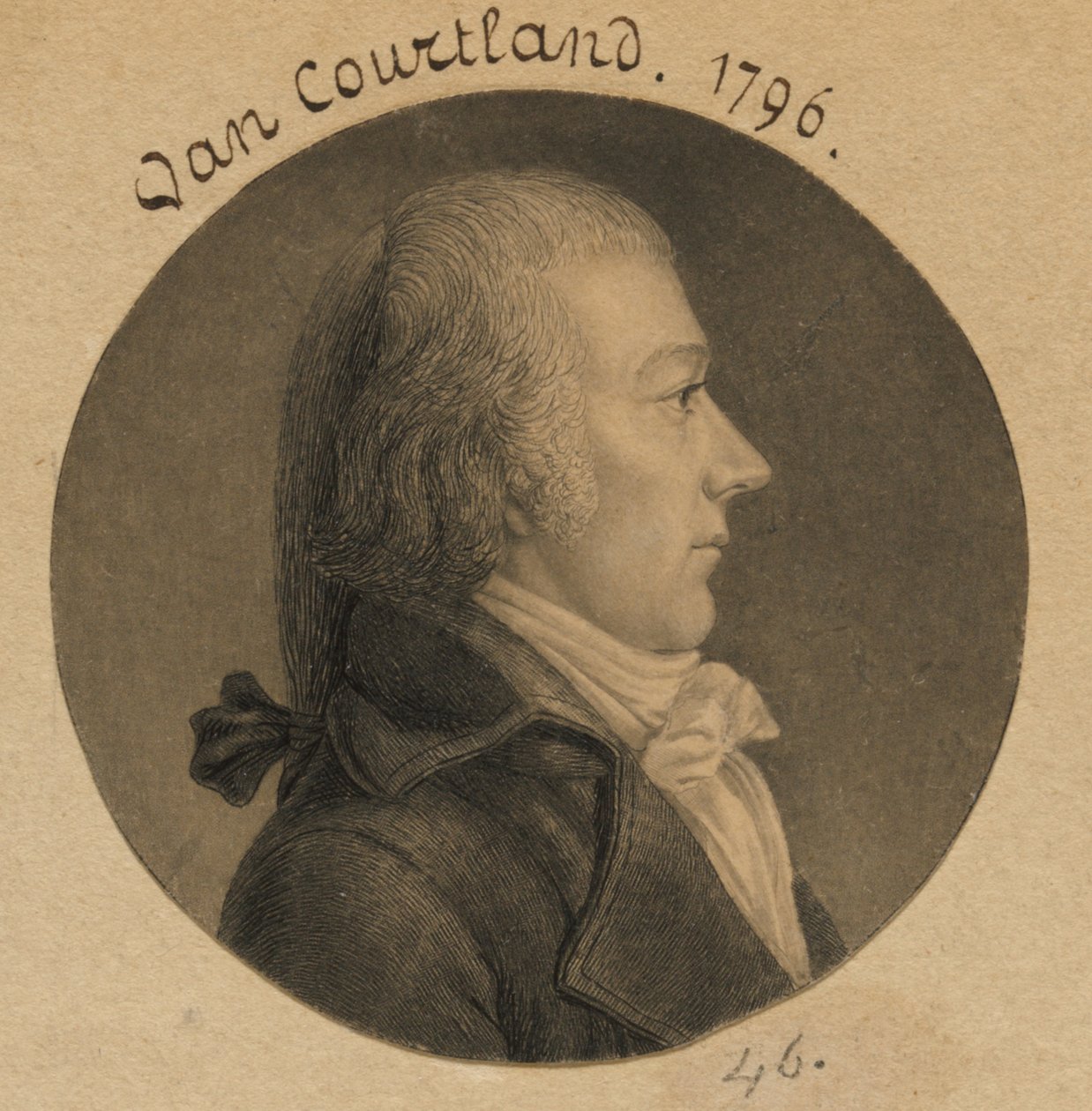 Pierre Van Cortlandt da Charles Balthazar Julien Févret de Saint-Mémin