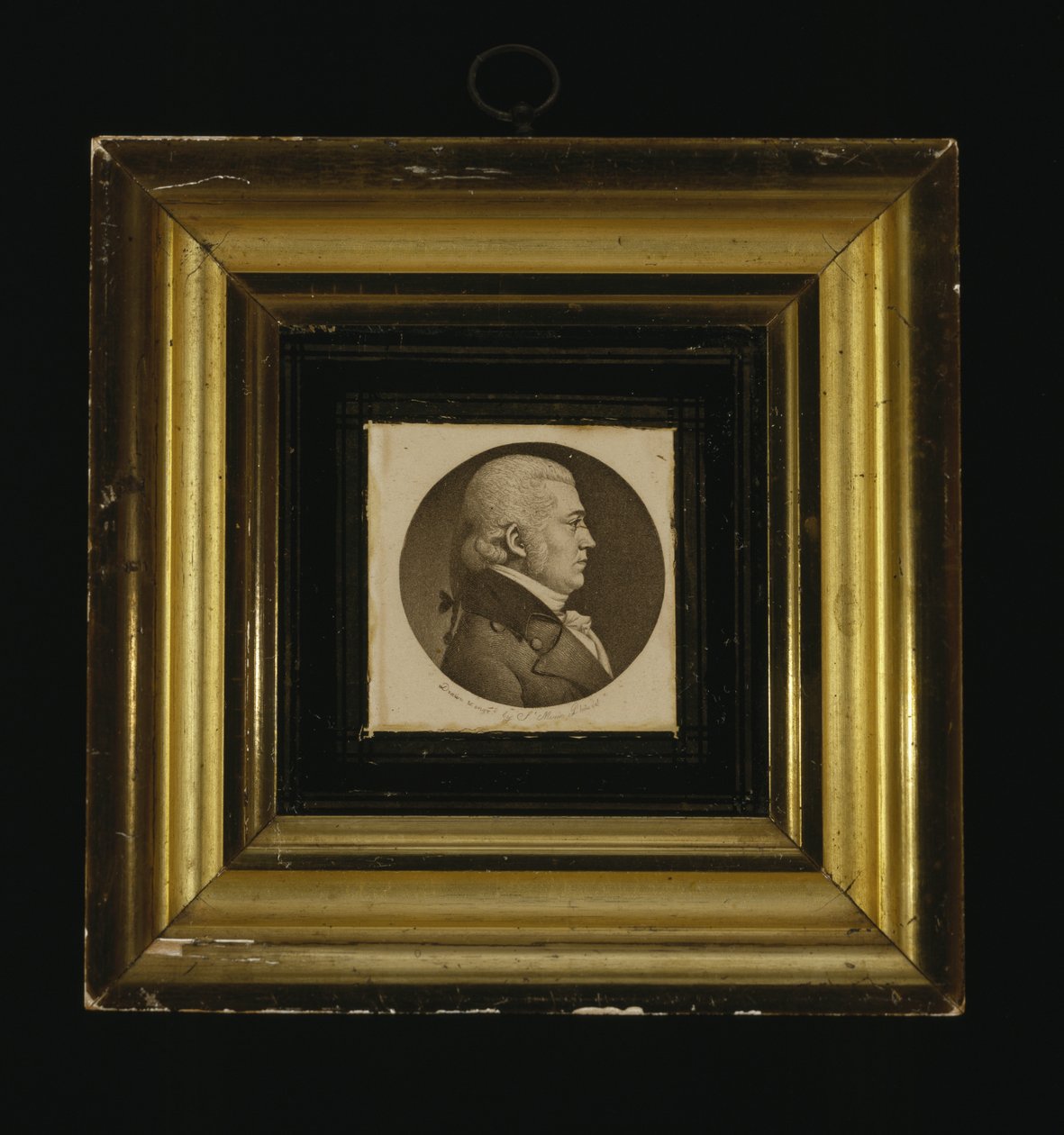 Ritratto di James Ashton Bayard da Charles Balthazar Julien Févret de Saint Mémin