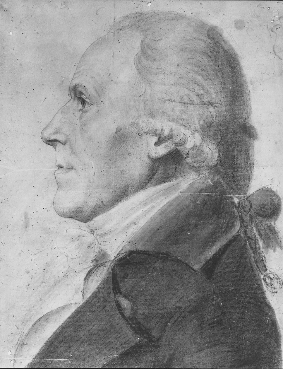 Ritratto di uomo da Charles Balthazar Julien Févret de Saint-Mémin