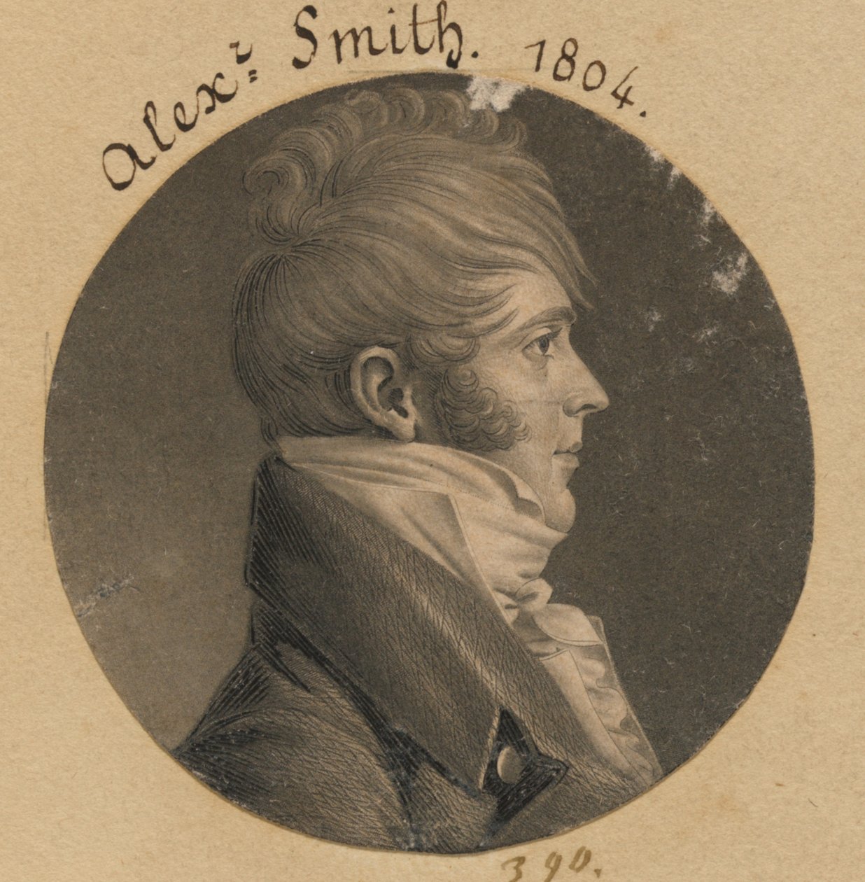 Forse Alexander Smith da Charles Balthazar Julien Févret de Saint-Mémin