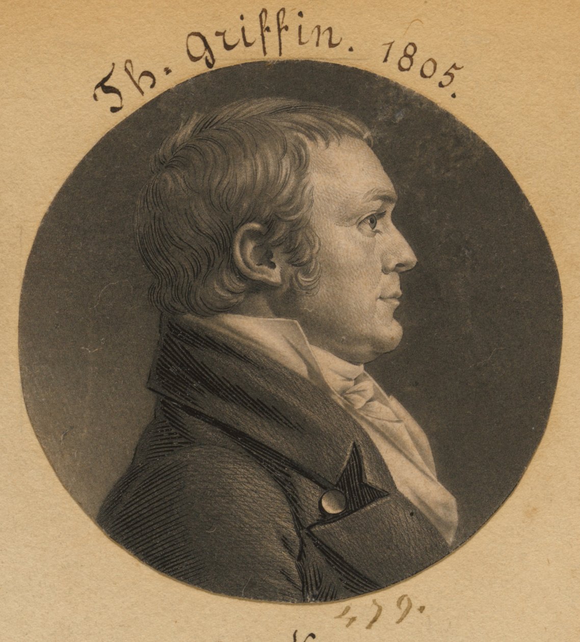 Thomas Griffin da Charles Balthazar Julien Févret de Saint-Mémin