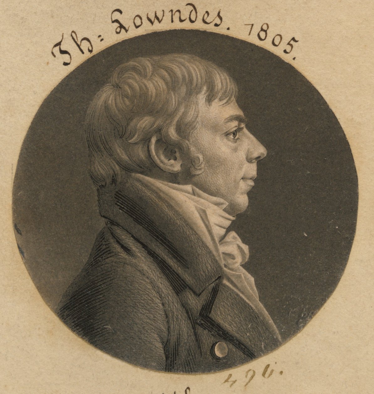 Thomas Lowndes da Charles Balthazar Julien Févret de Saint-Mémin