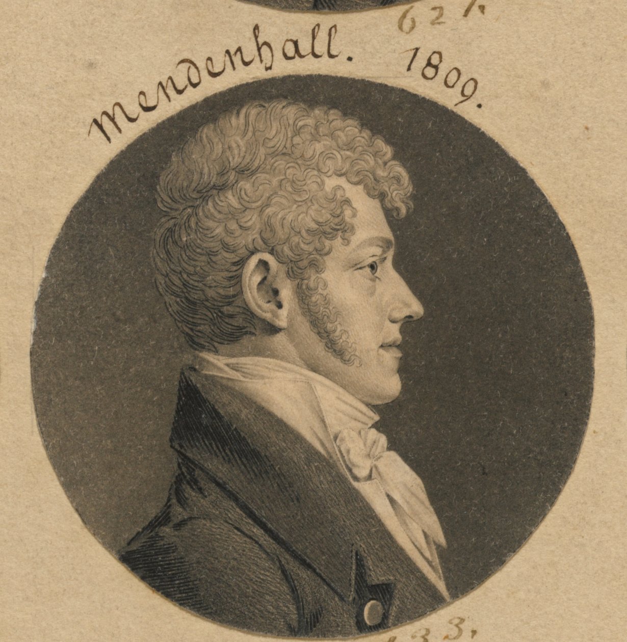 Thomas Mendenhall, Jr. da Charles Balthazar Julien Févret de Saint-Mémin