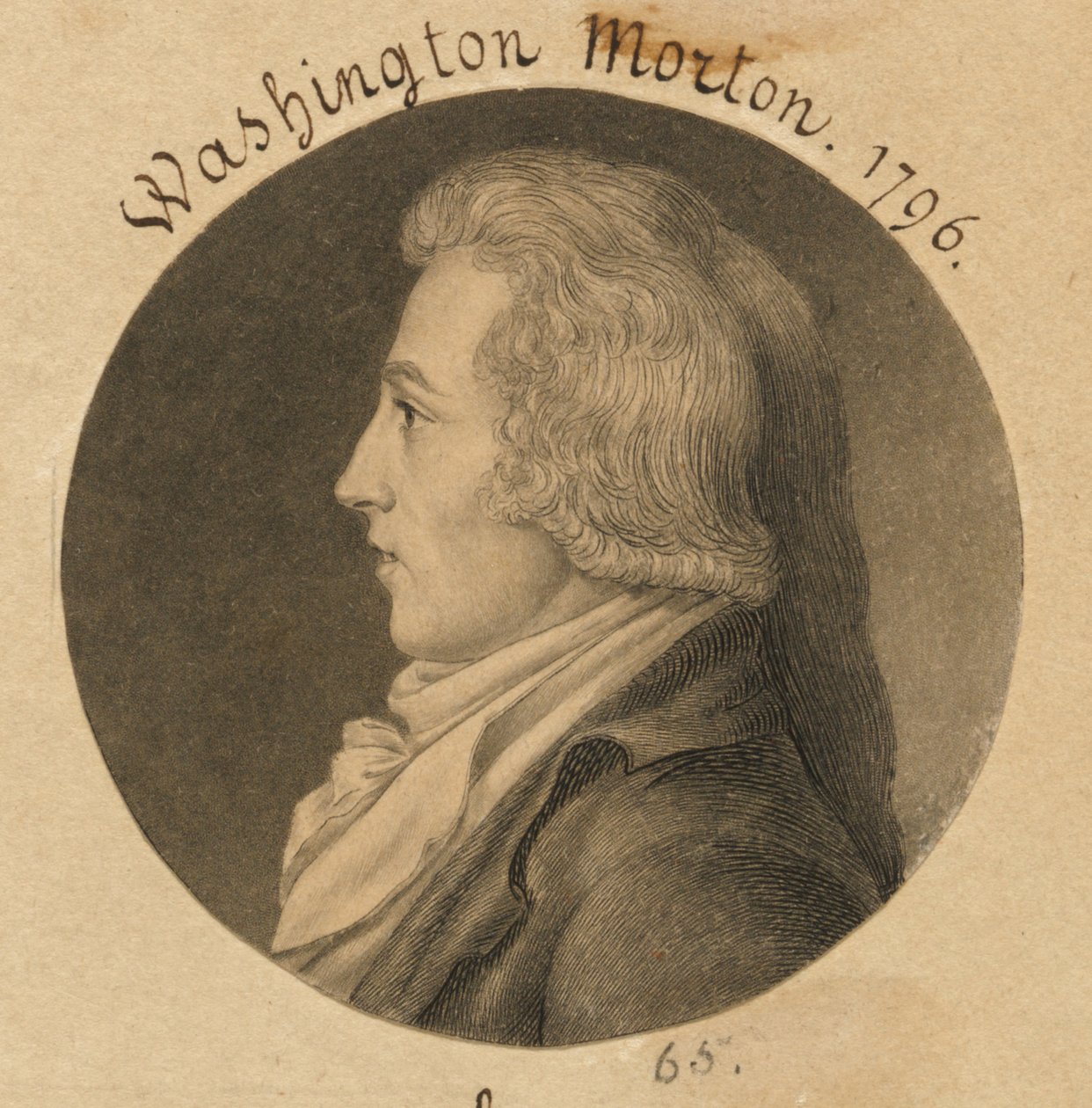 Washington Morton da Charles Balthazar Julien Févret de Saint-Mémin
