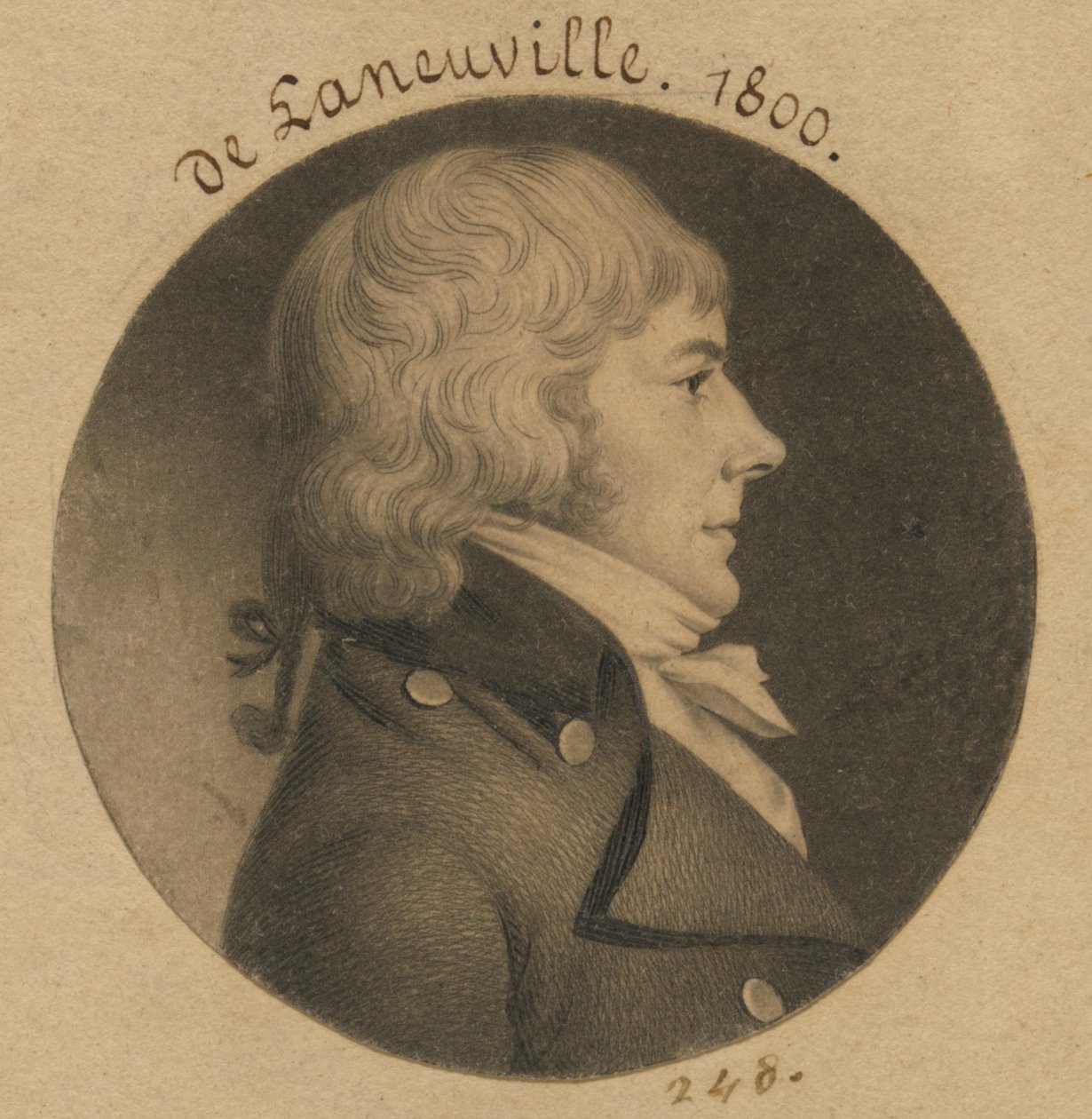 De Laneuville da Charles Balthazar Julien Févret de Saint-Mémin