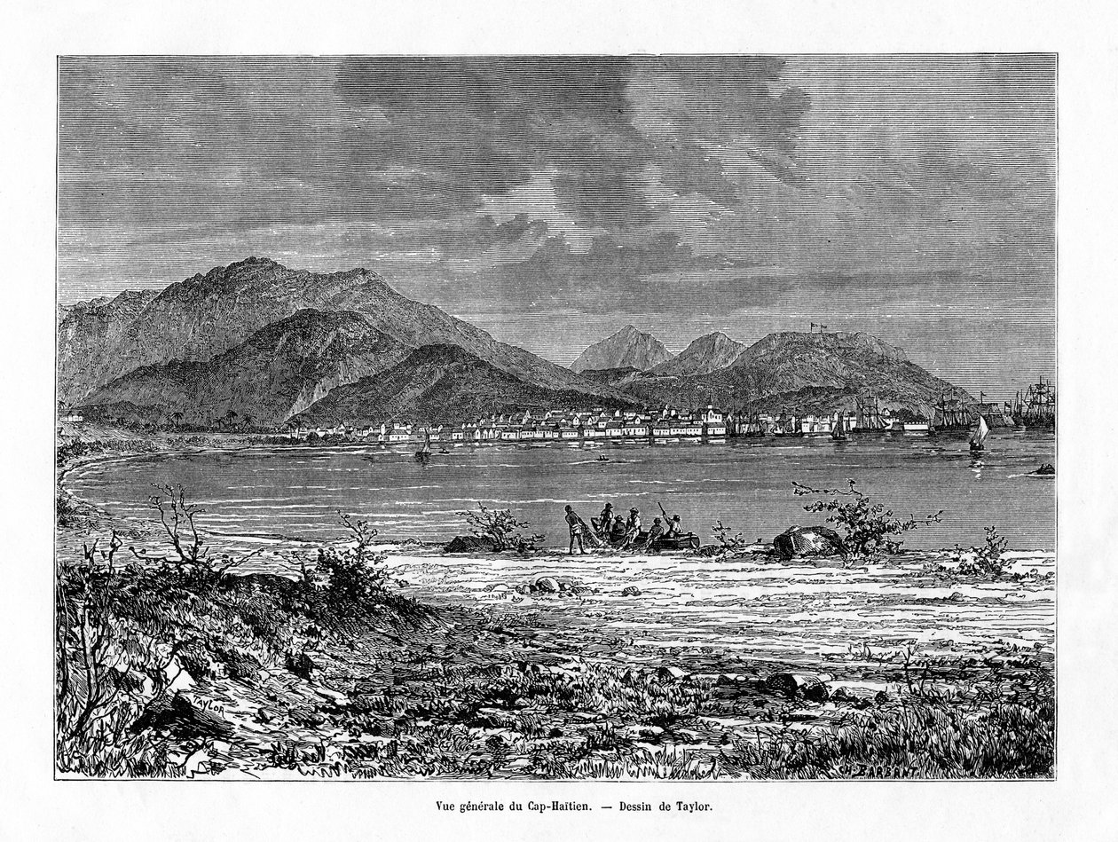 Cap Haitien, Haiti, XIX secolo da Charles Barbant