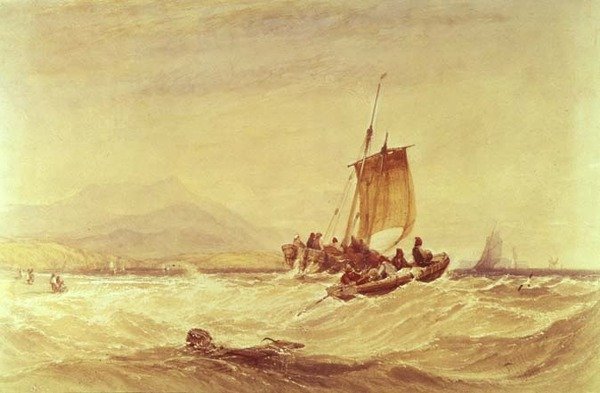 Baia di Donegal, c.1841 da Charles Bentley