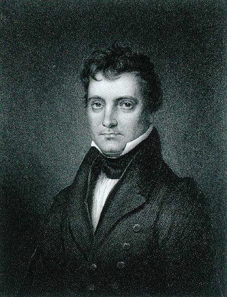 Josiah Stoddard Johnson (1784-1833) inciso da James Barton Longacre (1794-1869) da Charles Bird (after) King