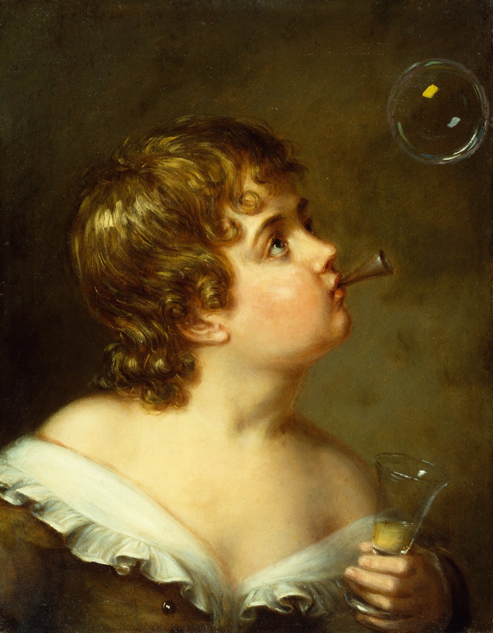 Soffiando bolle da Charles Bird King