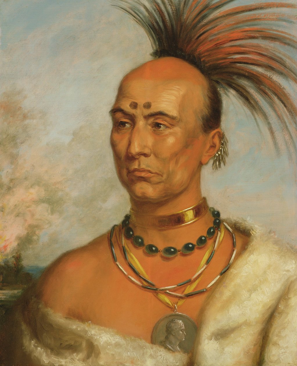 Makataimeshekiakiak (Black Hawk) da Charles Bird King