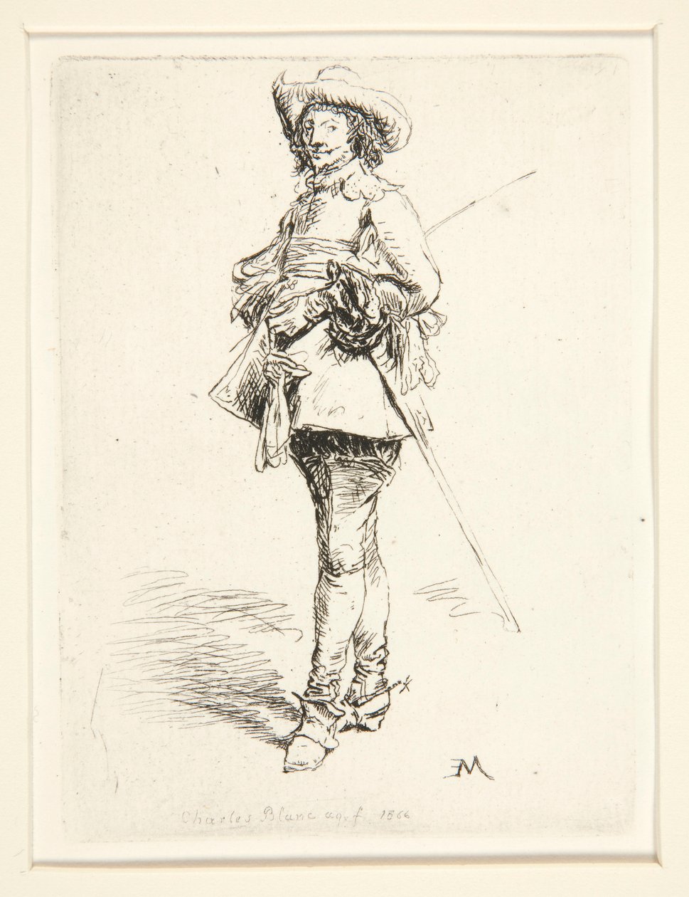 Un Gentiluomo da Charles Blanc