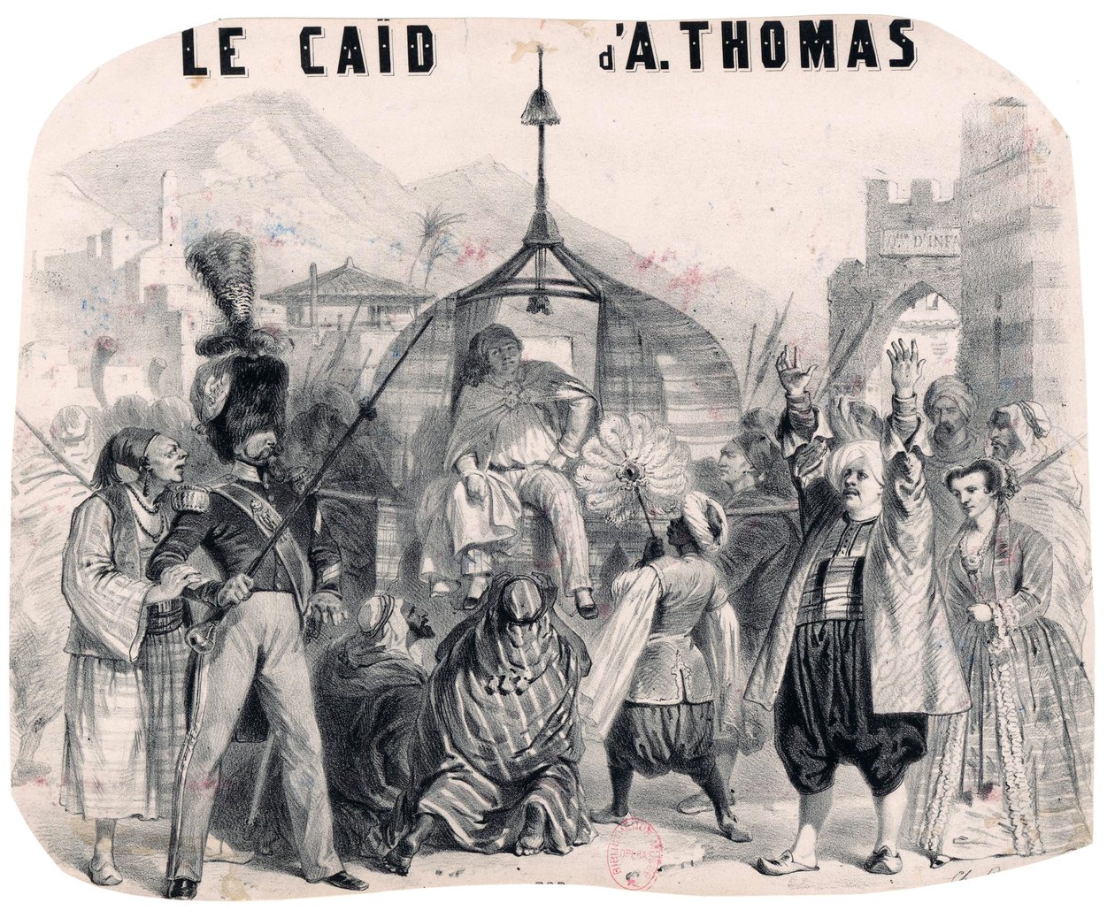 Le caïd di A. Thomas da Charles Bour